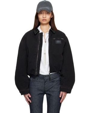 Acne Studios Blouson Bomber Jacket - Black