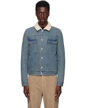 A.P.C. Justin Denim Jacket - Blue