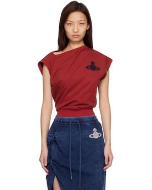 Vivienne Westwood Hebo Sweatshirt Top - Red