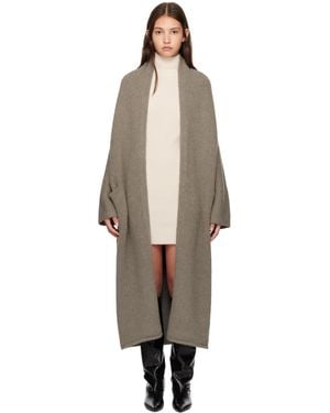 Lauren Manoogian Long Shawl Cardigan - Black