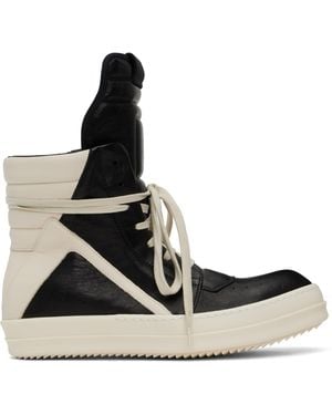 Rick Owens Off- Hollywood Geobasket Trainers - Black