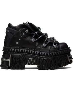 Vetements New Rock Edition Destroyer Boots in Black for Men | Lyst
