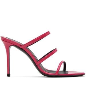 Giuseppe Zanotti ピンク Clandestino ヒールサンダル - ブラック