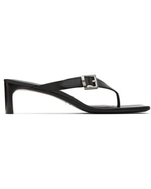 Balenciaga Bel Air Heeled Sandals - Black