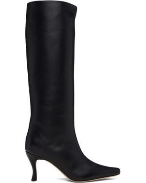 BY FAR Stevie 42 Tall Boots - Black