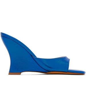 Maryam Nassir Zadeh ブルー Louise ヒールサンダル ブラック | Lyst