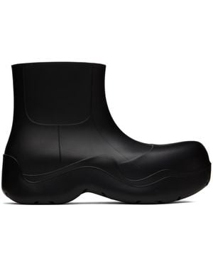 Bottega Veneta Black Puddle Boots