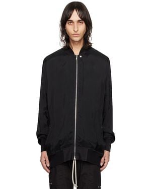 Rick Owens Jumbo Peter Flight ボンバージャケット - ブラック