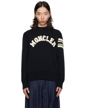 Moncler Crewneck Sweater - Black