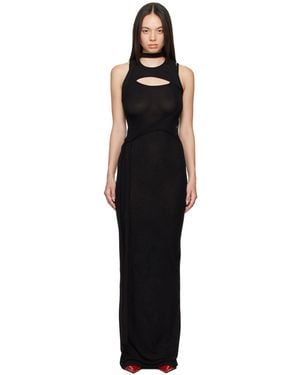 OTTOLINGER Layered Cutout Maxi Dress - Black