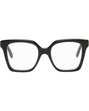 Loewe Lunettes Noires À Monture Fine