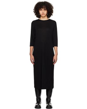 Studio Nicholson Crewneck Maxi Dress - Black