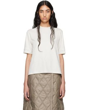 Moncler Bonded Logo T-shirt - White