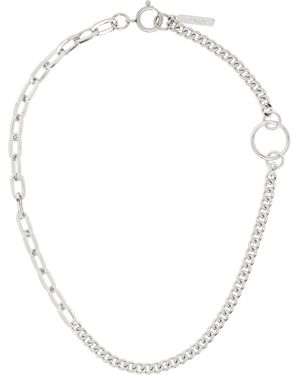 Justine Clenquet Collier Hari - Blanc