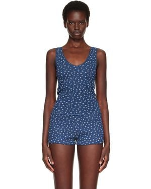 Cou Cou 'The Scoop' Tank Top - Blue