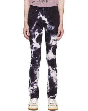 Ksubi Navy Van Winkle Habits Dialled Jeans - Black