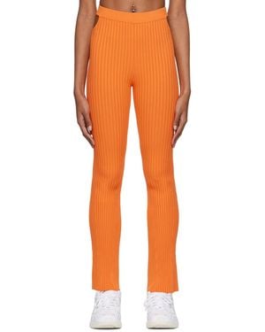 Live The Process Rib leggings - Orange