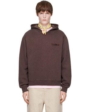 Jacquemus 'Le Gros Grain' Hoodie - Brown
