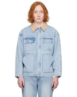 DUNST ブルー Vintage Work デニムジャケット