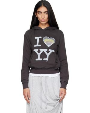 OPEN YY 'I Love Yy' Hoodie - Black