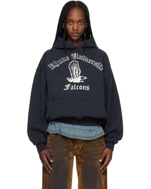 Rhude 'Collegiate Falcons' Hoodie - Blue