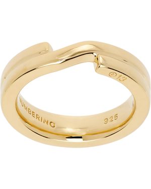 NUMBERING Bague #7409 - Métallisé