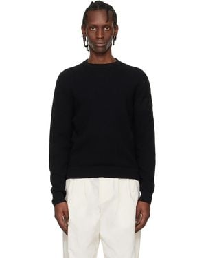 Moncler Matt Crewneck Jumper - Black