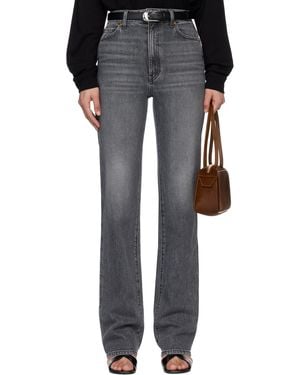 KHAITE Danielle Stretch Jeans - Black