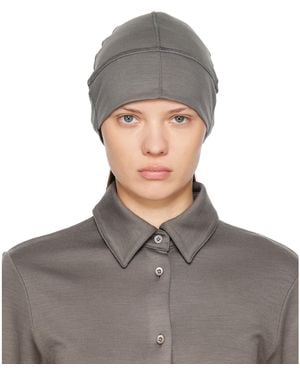 Rier Polar Jersey Beanie - Grey