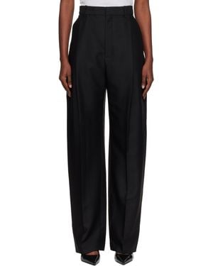 Wardrobe NYC Light Mid Rise Pants - Black