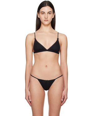 Cou Cou 'the Triangle' Bra - Black