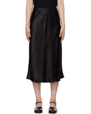 MM by Max Mara Jupe midi alessio noire