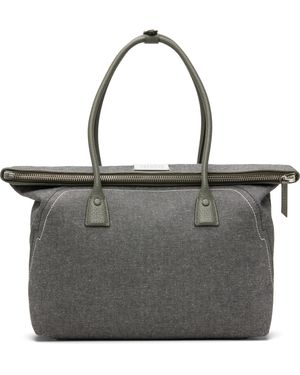 Maison Margiela Moyen Cabas Gris - Noir