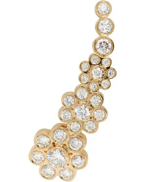 Sophie Bille Brahe Croissant Fleur Single Earring - Natural