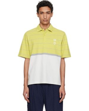 Craig Green Fred Perry Edition 'Half And Half' Polo - Yellow