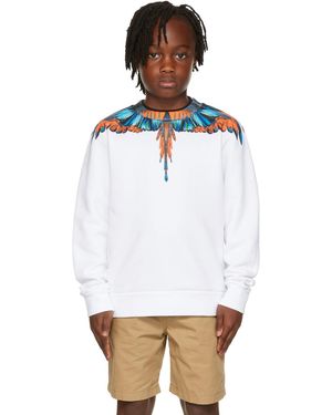 Marcelo Burlon キッズ｜ホワイト Travel Wings スウェットシャツ