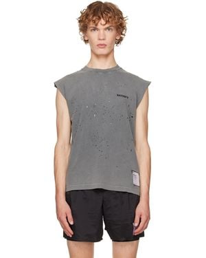 メンズ Satisfy ノースリーブTシャツ | オンラインセールは最大20%オフ