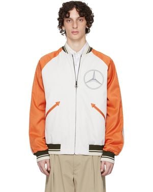 Moncler Genius Mercedes-Benz By Nigo & Satet Reversible Jacket - White