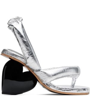 Yume Yume Love Heeled Sandals - Metallic