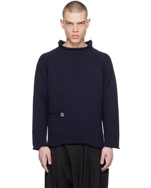 Xenia Telunts Indigo Fisherman Jumper - Blue