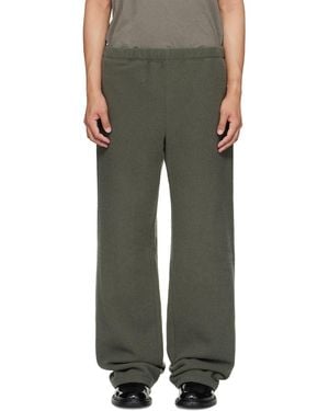 Rier Khaki Fleece Trousers - Brown
