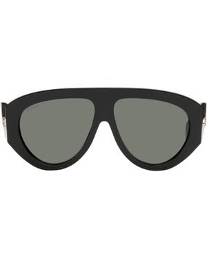 Gucci Mask Frame Sunglasses - Gray