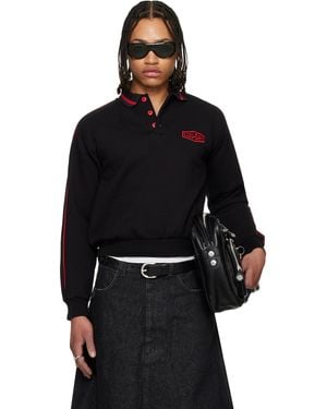 Lu'u Dan Pit Stop Polo - Black