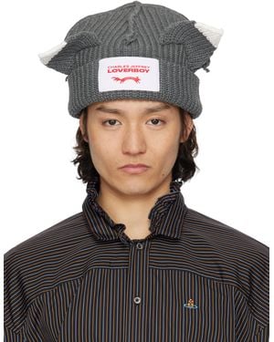 Charles Jeffrey Chunky Ears Beanie - Black