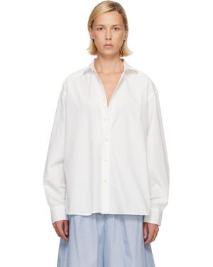 Baserange Off- Claude Shirt - White