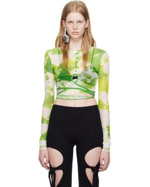 OTTOLINGER Ssense Exclusive Green Long Sleeve T-shirt - Multicolour