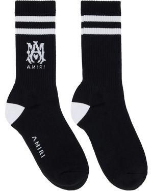 Amiri Ma Core Logo Socks - Black