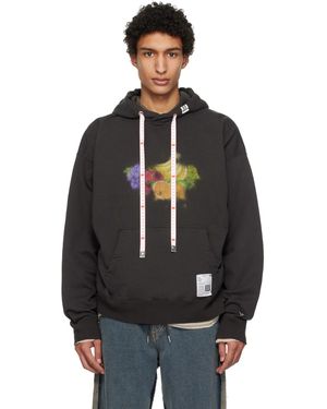 Maison Mihara Yasuhiro Fruit Printed Hoodie - Black