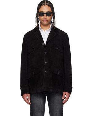 Paul Smith ブラック Field スエードジャケット