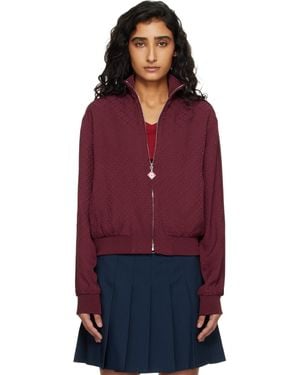 CASABLANCA Monogram Track Jacket - Red
